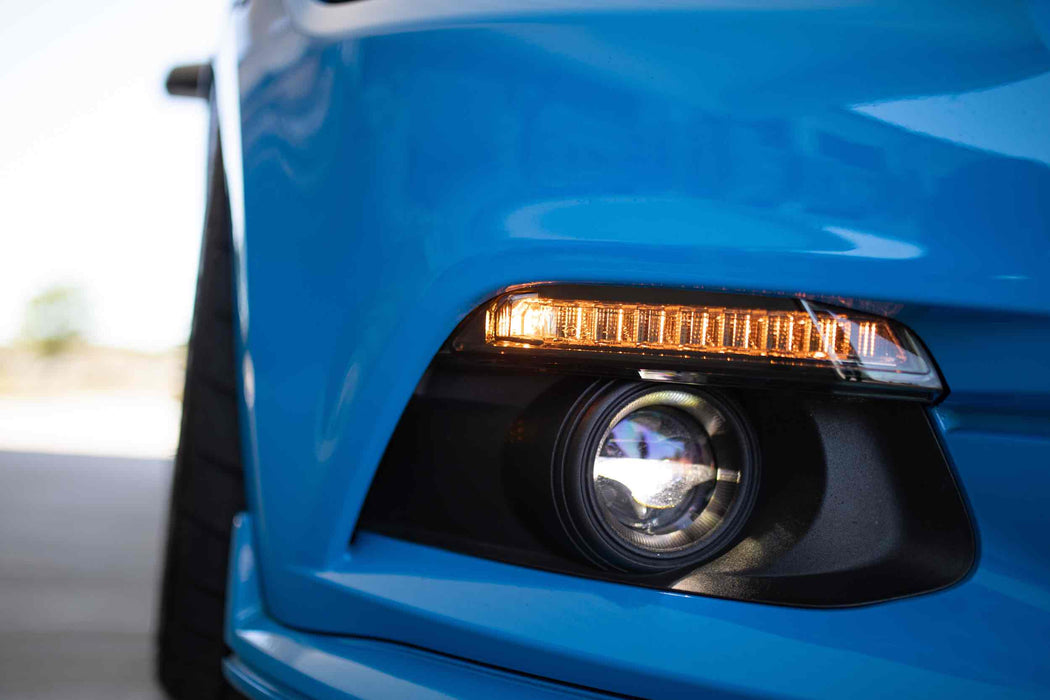 Morimoto XB LED Turns: Ford Mustang (15-17) (Pair / Smoked) (SKU: LF411)