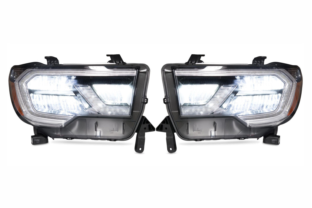 Toyota OEM LED Headlights: Toyota Sequoia (18+) (Black / Right) (SKU: LF399-R)