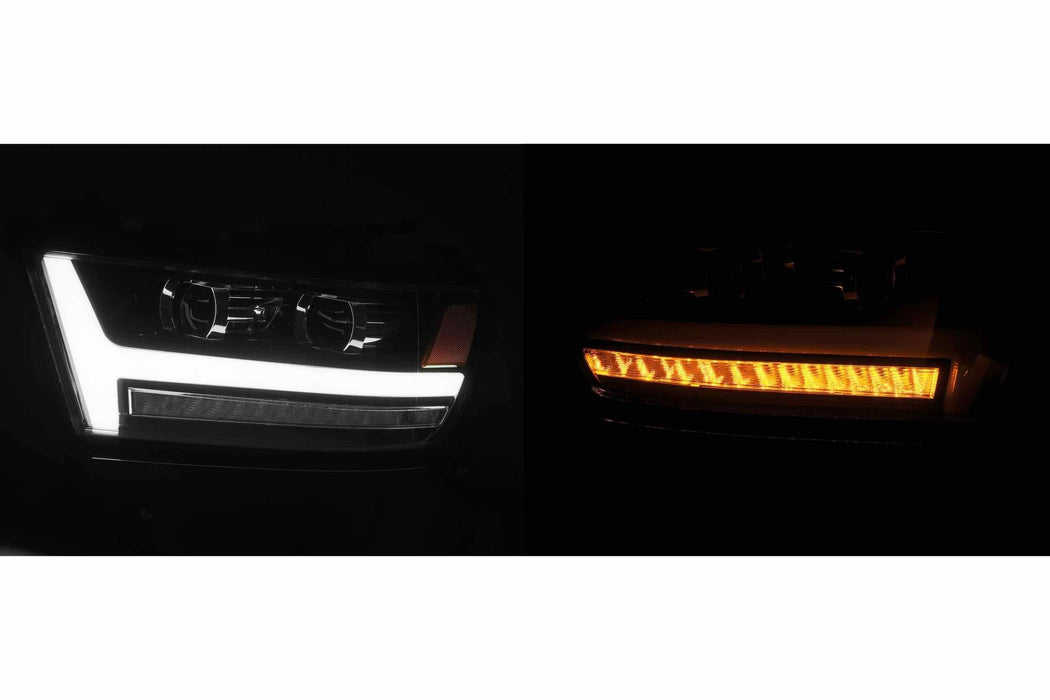 AlphaRex Pro Halogen Headlights: Dodge Ram 1500 (19+) - Black (Set) (SKU: 880515)