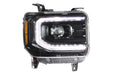 Morimoto XB LED Headlights: GMC Sierra (14-18) (Pair / ASM) (SKU: LF544)
