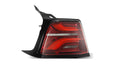 AlphaRex Pro LED Tails: Tesla Model 3 (17-22) / Model Y (w/ Red Turn Signals) (20-22) - Red (SKU: 601020)