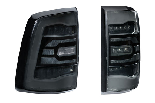 GTR Lighting Carbide LED Tails: Dodge Ram (09-18) (Pair / Facelift / Red) (SKU: GTR.TL05)
