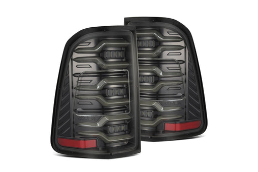AlphaRex Luxx LED Tails: Dodge Ram 1500 (19+)(Black) (SKU: 640040)