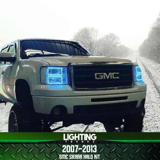 2007-2013 GMC Sierra Halo Kit