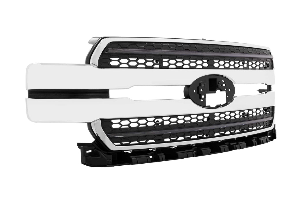 Morimoto XBG LED Grille: Ford F150 (18-20) (Chrome Finish / White DRL) (SKU: XBG17)
