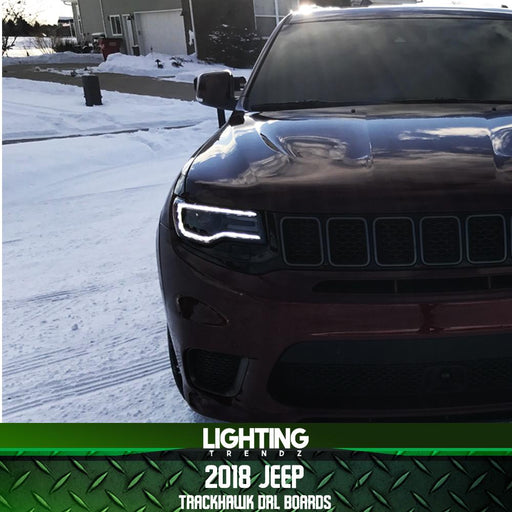 2018 Jeep Trackhawk DRL Boards