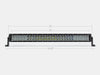 32 Inch Dual Row 5D Optic OSRAM LED Bar Combo