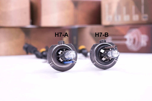 H7B: XB 5000K HID Bulbs (Pair)