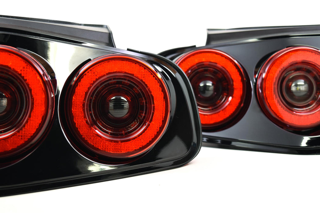 Morimoto XB LED Tails: Ford Mustang (13-14) (Pair / Red) (SKU: LF421)