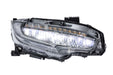 GTR Lighting LED Headlights: Honda Civic (16-20) (OE Style Reflector Version / Pair) (SKU: LF473)