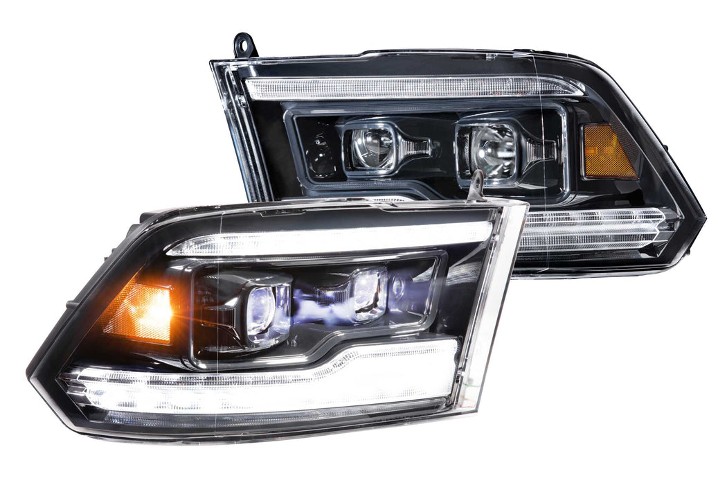 Morimoto XB LED Headlights: Dodge Ram (09-18) (Pair / ASM) (SKU: LF520-ASM)
