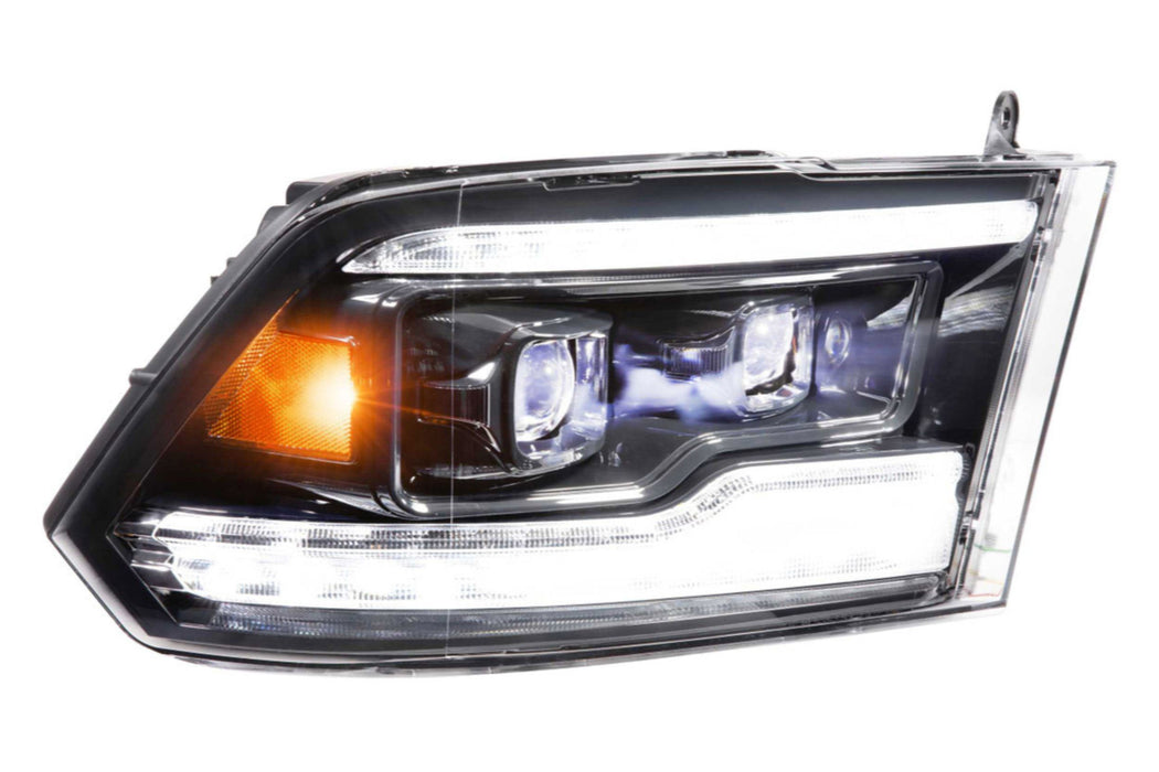 Morimoto XB LED Headlights: Dodge Ram (09-18) (Pair / ASM) (SKU: LF520-ASM)