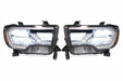 Toyota Toyota Sequoia (18+): OEM LED Headlights (Black; Set) (SKU: LF399)