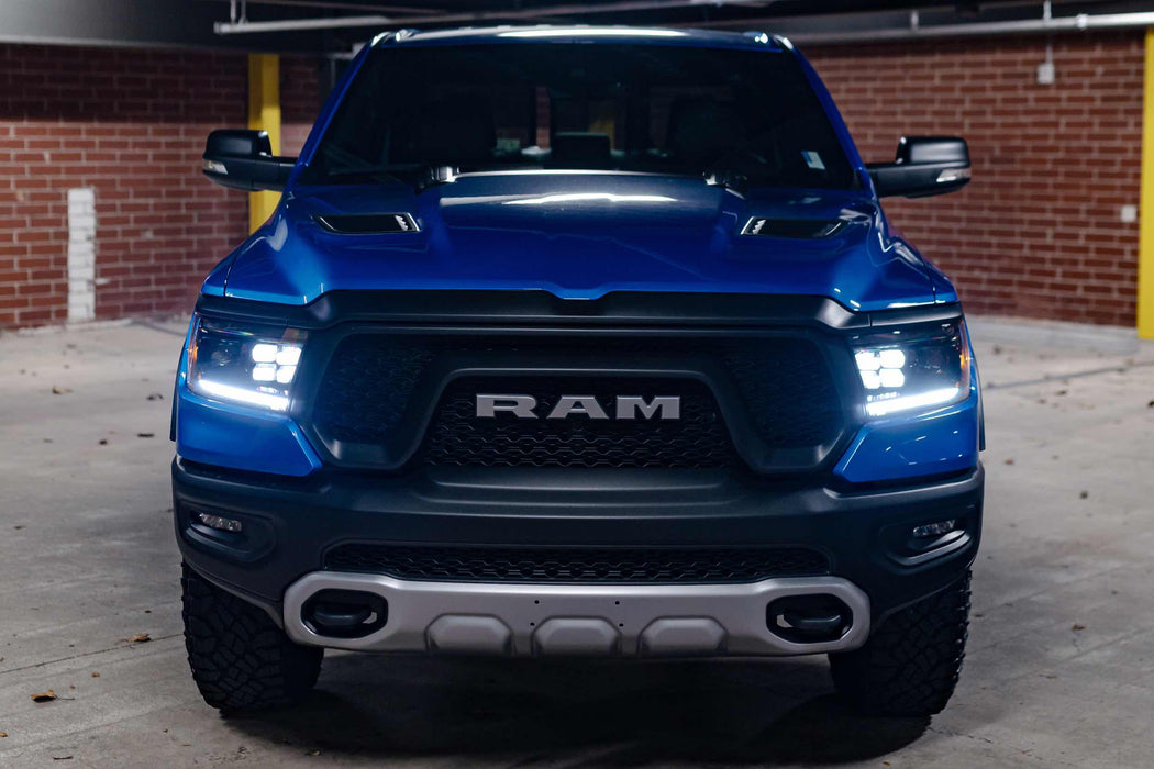 Morimoto XB LED Headlights: Dodge Ram 1500 (2019+) (Pair / ASM)(Gen 2) (SKU: LF523-ASM)
