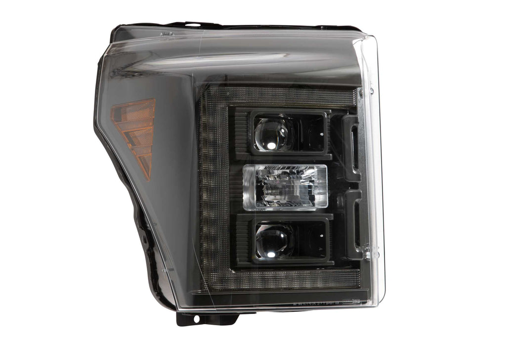 Morimoto XB Hybrid LED Headlights: Ford Super Duty (11-16) (Pair / ASM) (SKU: LF553)
