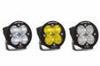 BD Squadron Sport Light Pods: (Each / Amber / Work-Scene Beam / White Body)