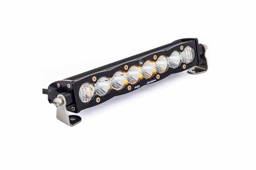 BD 10in S8 Series LED Light Bar: (Amber / Spot Beam)