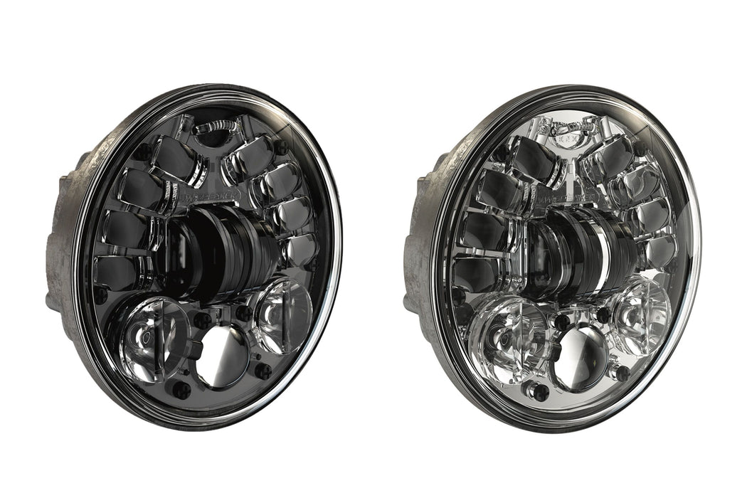 JW Speaker 8690A2-12V LED Headlight (Chrome) (SKU: 555101)