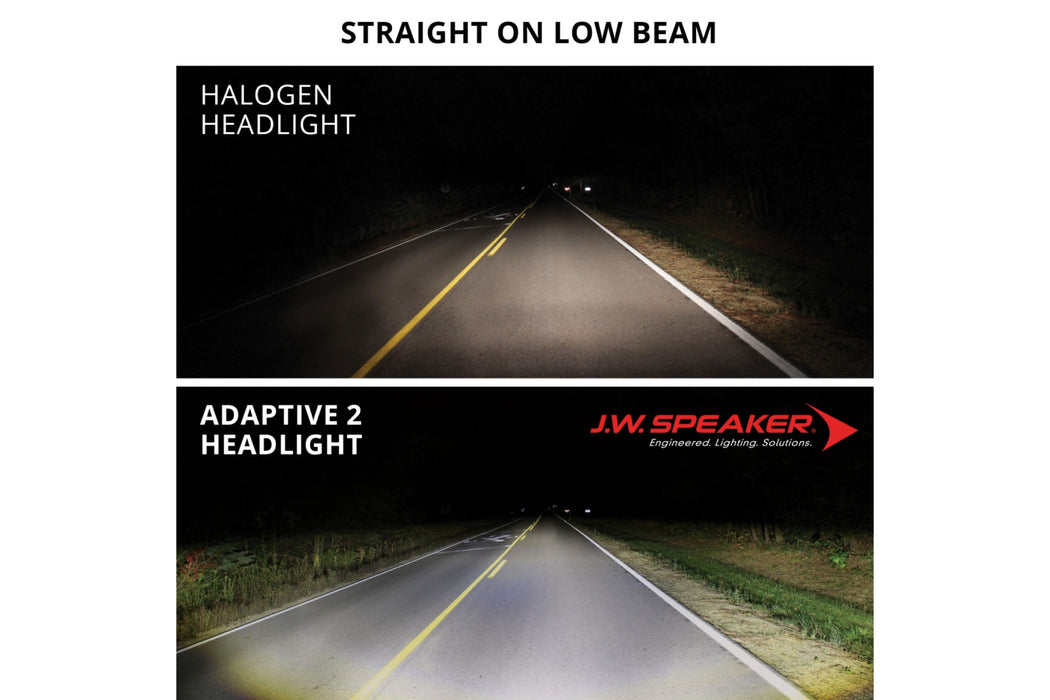JW Speaker 8690A2-12V LED Headlight (Chrome) (SKU: 555101)