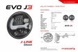 JW Speaker EVO J3 (Black) DOT Heated (SET) (SKU: 557213)