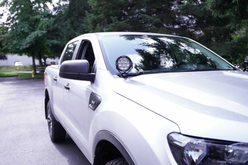 Vision X A-Pillar LED Lighting System: Ford Ranger (19+) (2x 49W CG2 Cannon Pods)
