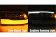 AlphaRex Nova LED Headlights: Dodge Ram (09-18) - Jet Black (Set) (SKU: 880590)