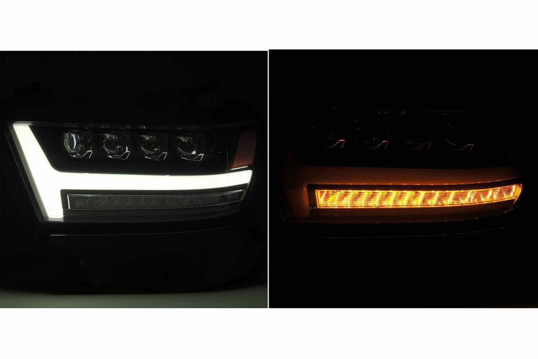 AlphaRex Nova LED Headlights: Dodge Ram 1500 (19+) - Chrome (Set) (SKU: 880517)