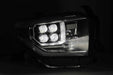 AlphaRex Nova LED Headlights: Toyota Tundra (14-20) - Alpha-Black (Set) (SKU: 880728)