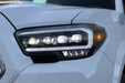 AlphaRex Nova LED Headlights: Toyota Tacoma (16-20) - Chrome (Set) (SKU: 880706)