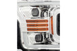AlphaRex Pro Halogen Headlights: Ford F150 (18-19) - Jet Black (Set) (SKU: 880188)