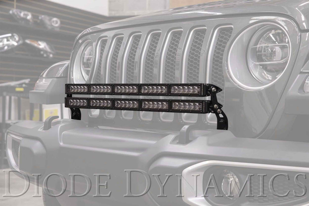 2018-2021 Jeep JL SS30 Bumper LED Bar Kit
