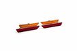 DD LED Sidemarkers: (Set / Amber-Red / Mustang 10-14) (SKU: DD5059)