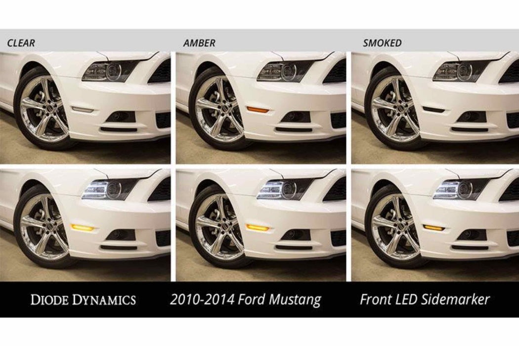 DD LED Sidemarkers: (Set / Amber-Red / Mustang 10-14) (SKU: DD5059)