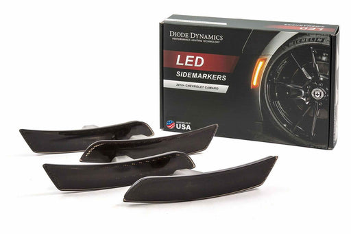 DD LED Sidemarkers: (Set / Smoked / Camaro 16-18) (SKU: DD5063)