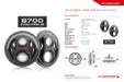 JW Speaker 8700-EVOJ2-12V DOT BLK (SET) (SKU: 554543)
