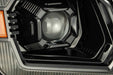 AlphaRex Luxx LED Headlights: Toyota Tacoma (05-11) - Alpha-Black (Reflector / Set) (SKU: 880733)
