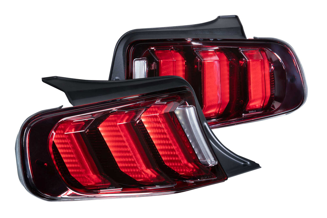 Morimoto XB LED Tails: Ford Mustang (13-14) (Pair / Facelift / Smoked) (SKU: LF422.2)
