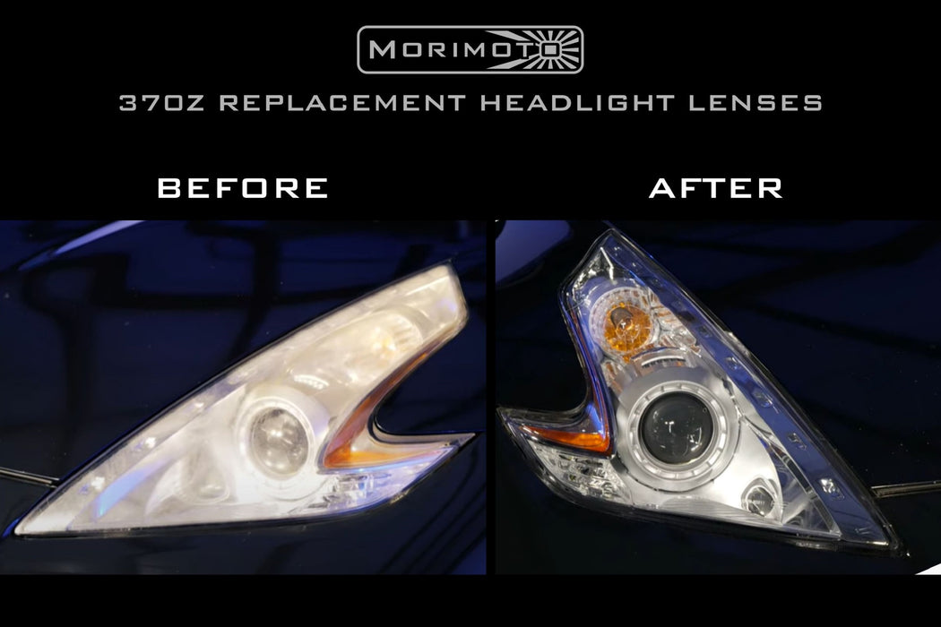 Morimoto Replacement Lenses: Nissan 370Z (Pair) (SKU: LF474-LNS)