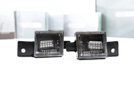Morimoto XB License Plate Lights: Chevy Silverado (14-18 / Pair) (SKU: LF71207)