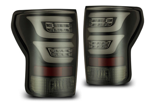 AlphaRex Pro LED Tails: Toyota Tundra (07-13) (Jet Black) (SKU: 670010)