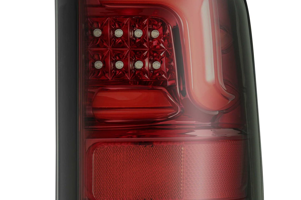 AlphaRex Pro LED Tails: Toyota Tundra (14-20) (Jet Black) (SKU: 672010)