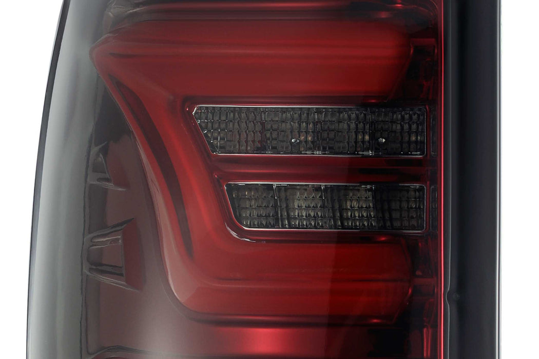 AlphaRex Pro LED Tails: Ford F150 (09-14) (Red Smoke) (SKU: 650020)