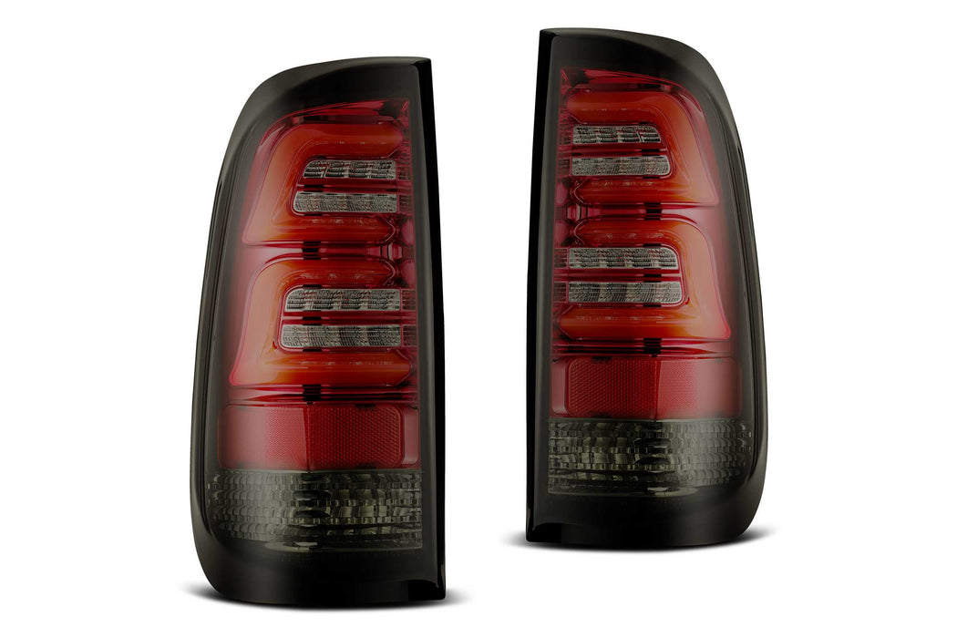 AlphaRex Pro LED Tails: Ford F150 (97-03) (Red Smoke) (SKU: 654020)