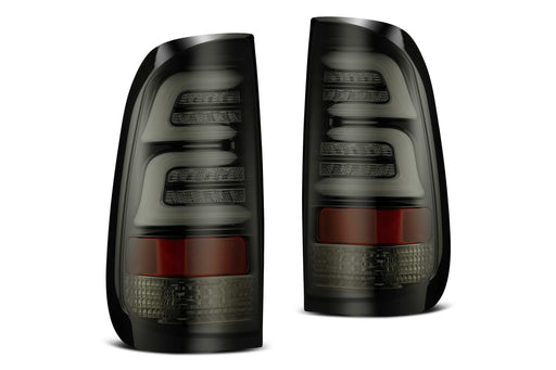 AlphaRex Pro LED Tails: Ford F150 (97-03) (Jet Black) (SKU: 654010)