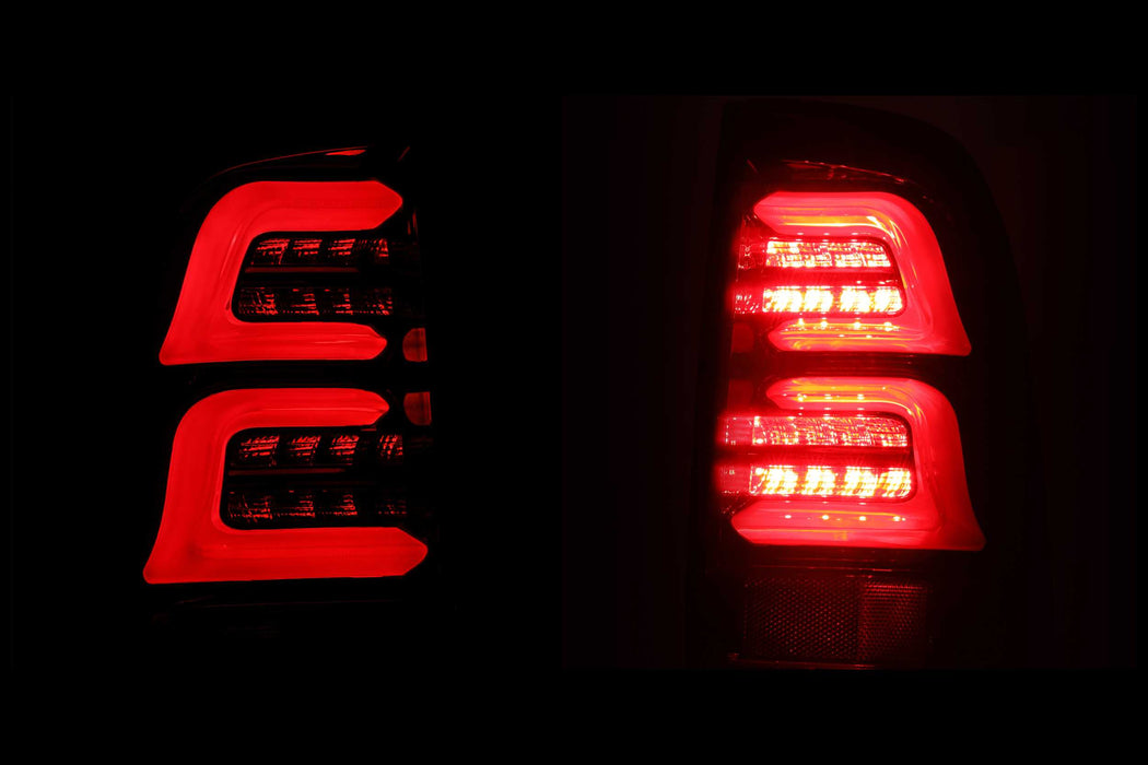 AlphaRex Pro LED Tails: Ford F150 (97-03) (Red Smoke) (SKU: 654020)