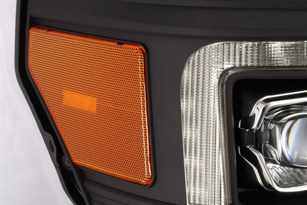AlphaRex Nova LED Headlights: Ford Super Duty (11-16) - Alpha-Black (Set) (SKU: 880147)