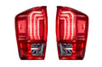 Morimoto XB LED Tails: Toyota Tacoma (16-21) (Pair / Red Lens) (SKU: LF703)