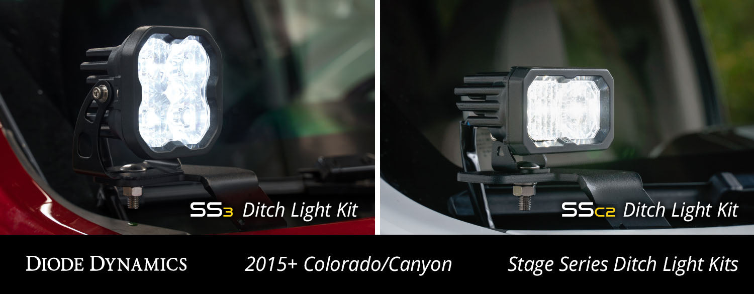 DD SSC2 Ditch Kit: 15-20 GMC Canyon (Sport / White / Combo) (SKU: DD6650-ssdtch-1106)