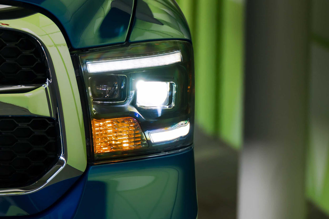 Morimoto XB Hybrid LED Headlights: Dodge Ram (09-18) (Pair / ASM) (SKU: LF524)