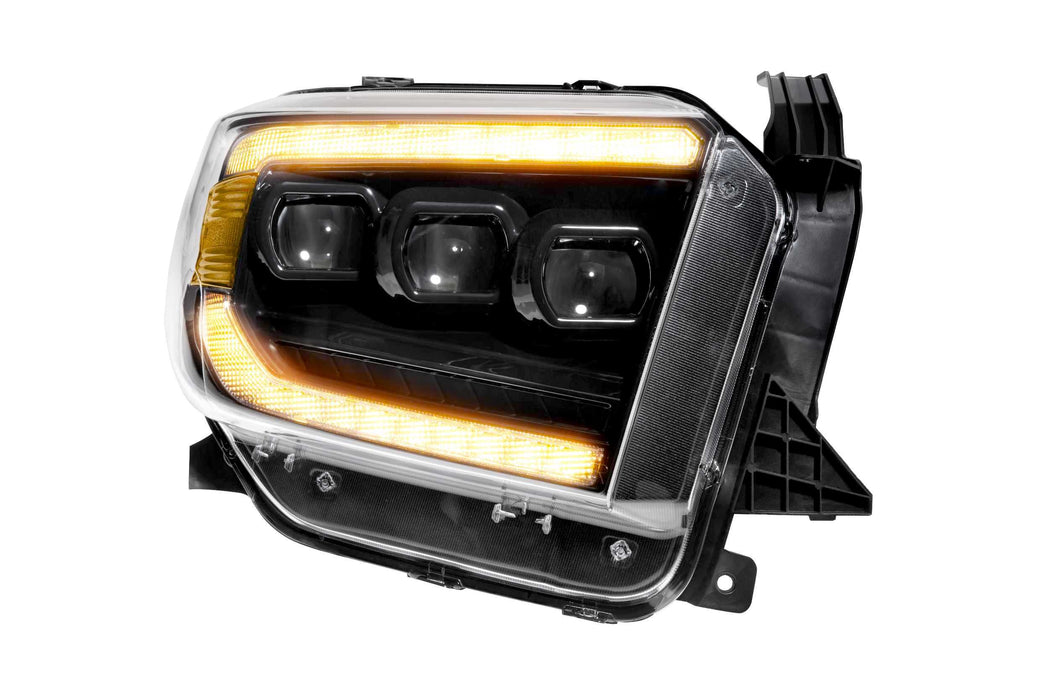 Morimoto XB LED Headlights: Toyota Tundra (14-20) (Pair / ASM / Amber DRL) (Gen 2) (SKU: LF532.2-A-ASM)